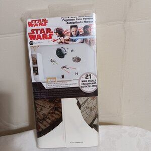 STAR WARS STICK WALL DECALS OF SPACESHIPS